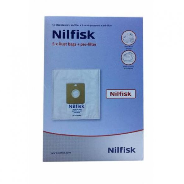 Nilfisk Go series & Force 60/66 Toz Torbası