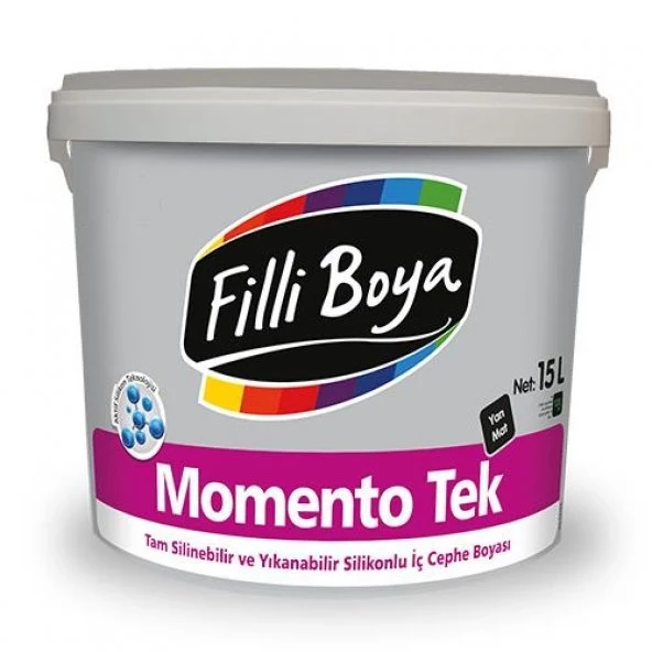 Filli Boya Momento Tek Silikonlu İç Cephe Boya 15 Lt