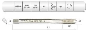 EVAR  HSSE DIN 371/C MAKİNA KLVZ. M 8  (6H)