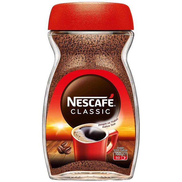 Nescafe Classic Çözünebilir Kahve Kavanoz 100 gr