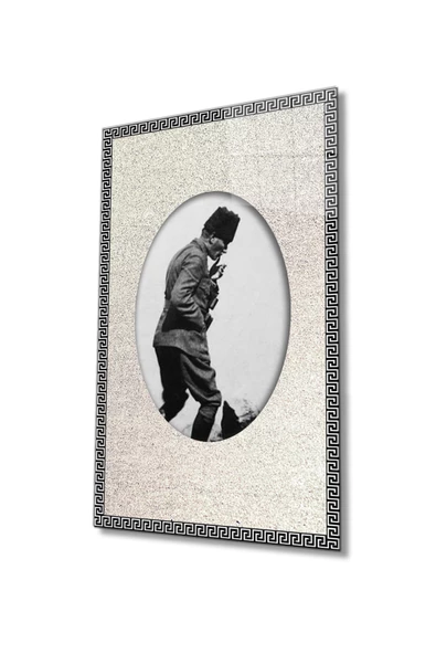 Atatürk Dekoratif ve Modern Cam Tablo 4 mm Dayanıklı Temperli Cam ürün görseli 1