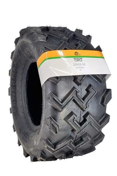 TDT TYRES ATV LASTİĞİ 22X10-10 TL (TUBELESS - DUBLEKS)