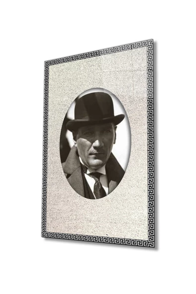 Atatürk Dekoratif ve Modern Cam Tablo 4 mm Dayanıklı Temperli Cam