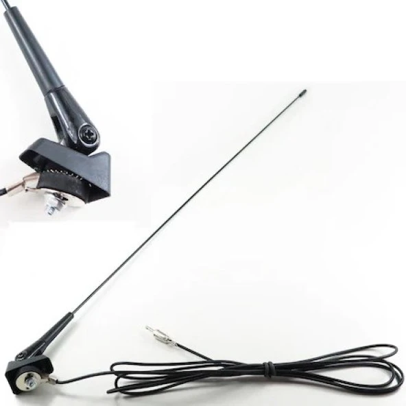 RENAULT R9 TEPE ANTENİ 87CM HAREKETLİ 2.5 METRE KABLOLU - 3
