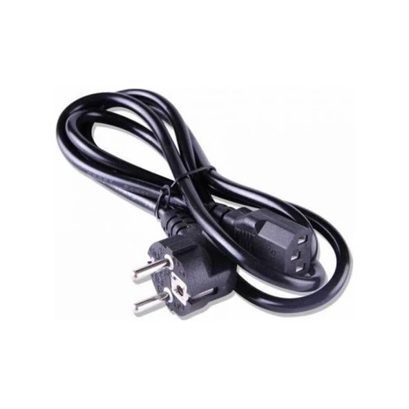 Bilgisayar Power Kablosu Monitör Güç Kablo 1.5 Metre Koruma Girişli - 7