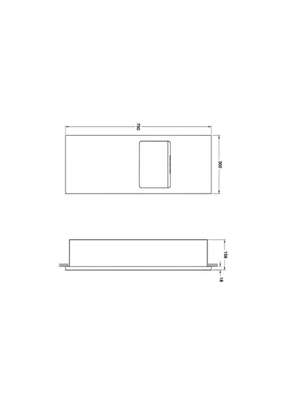 VitrA Arkitekta A44970 Kağıt Havluluk ve Çöp Kovası - 3