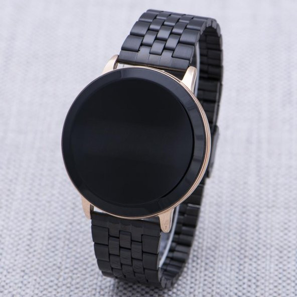 Unisex Çelik Kasa Klips Kordon Dijital Led Dokunmatik Kadın Kol Saati ST-303947 - 2