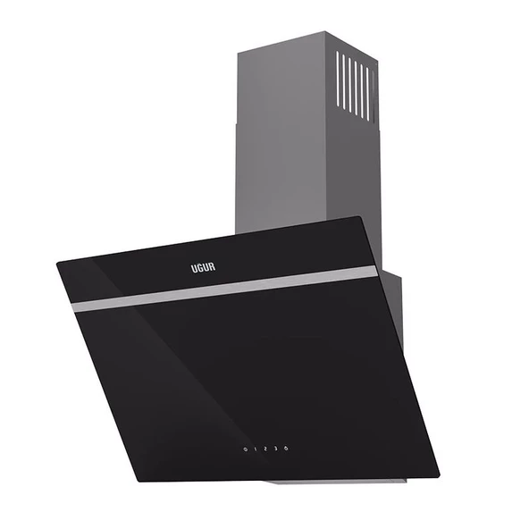 Uğur UAD 6011 SA3DHD 60 cm Siyah Cam Duvar Tipi Ankastre Davlumbaz - 3