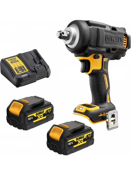 Dewalt DCF891P2G 18V 5.0AH Kömürsüz Somun Sıkma - Komple Kauçuk