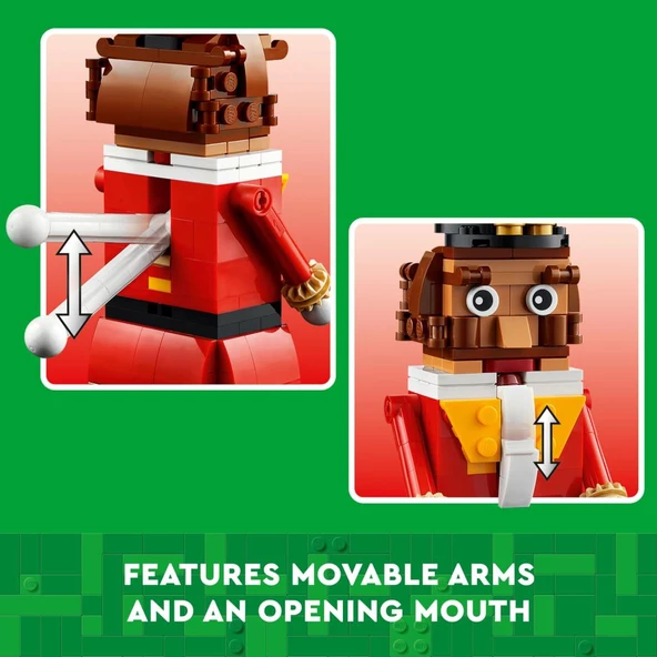 LEGO Fındıkkıran 40640 –Yılbaşı Temalı Oyuncak Figür Yapım Seti (208 Parça) - 3