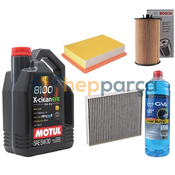 Chevrolet Yeni Aveo 1.4 Benzinli Bakım Seti (Motul Yağ) - 2
