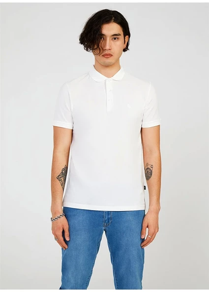 White FATHER BASIC POLO ürün görseli