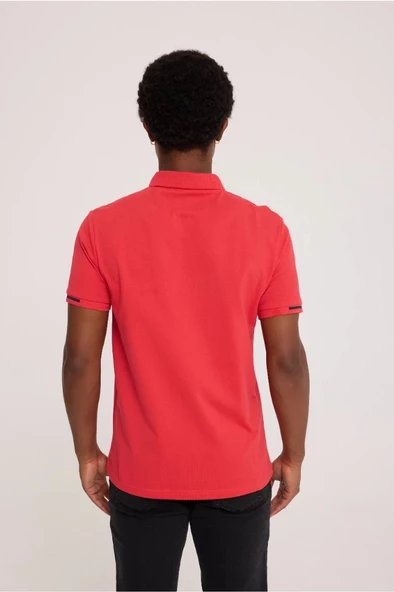 Red SUMMER POLO - Resim 5