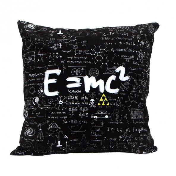 Einstein 2 Li Set Einstein Işıklı Biblo Einstein Puf Yastık - 3