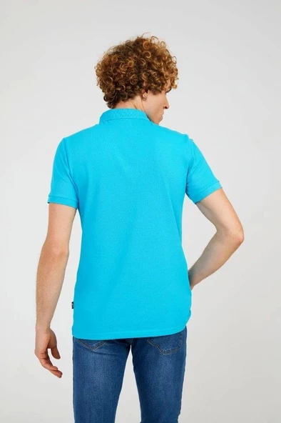 Victorio Blue FATHER BASIC POLO - Resim 3