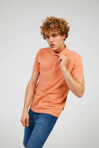 Salmon FATHER BASIC POLO - 3