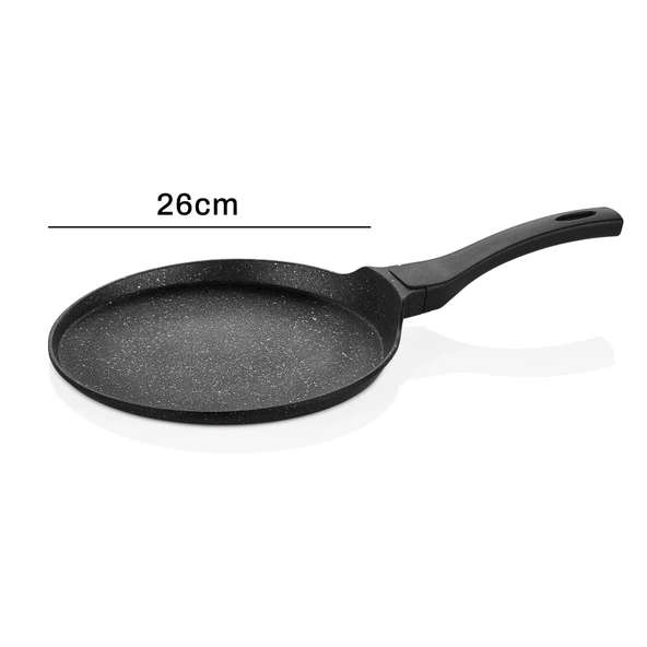 2 Parça Twn Krep Tava & Pankek Tava 26 Cm - Resim 4