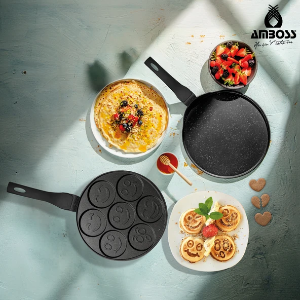 2 Parça Twn Krep Tava & Pankek Tava 26 Cm ürün görseli