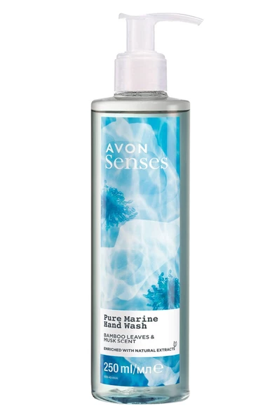 Senses Pure Marine Bambu Yaprağı Ve Misk Kokulu Sıvı El Sabunu 250 Ml.