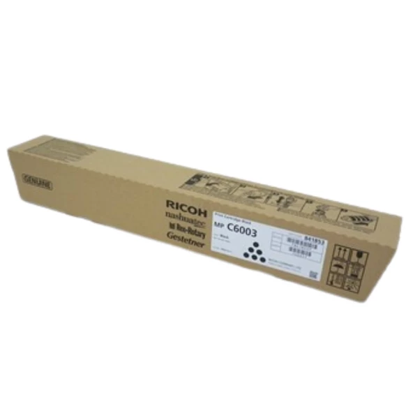 Ricoh Aficio MP-C6003 Siyah Black Orjinal Fotokopi Toneri 841853 C4503 / 4504 / 5503 / 6003 / 6004 - 3