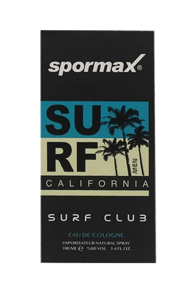 Spormax Surf Club EDC 100 Ml Erkek Parfüm - 2