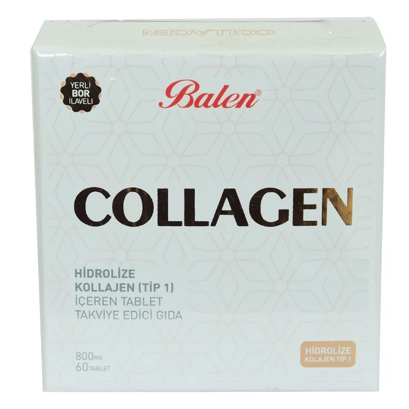 Collagen Hidrolize Kollajen Tip1 İçeren Tablet 800 Mg X 60 Tablet ürün görseli 1