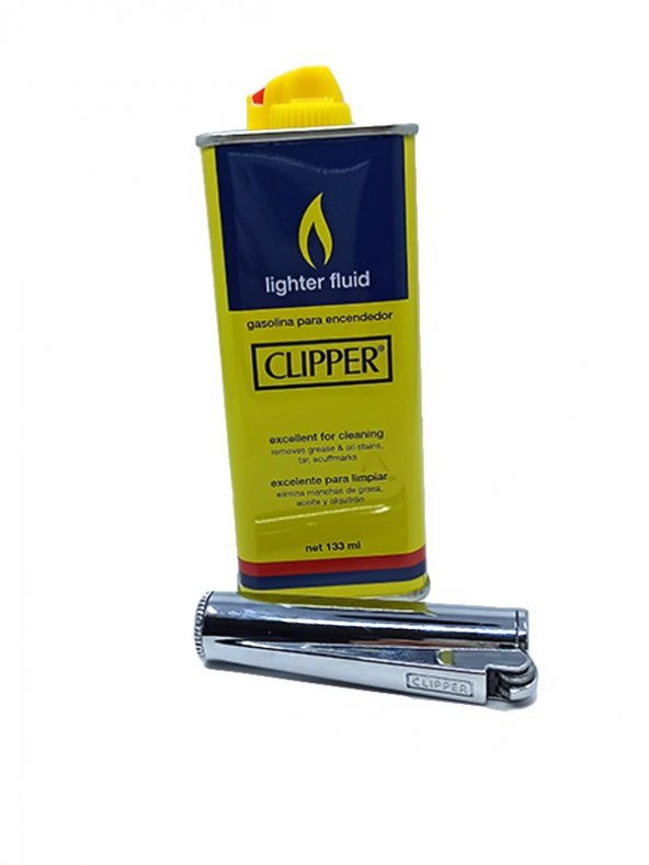 TİTUMARKET CLİPPER FULL METAL  BENZİNLİ ÇAKMAK -  CLİPPER 133 ML TENEKE BENZİN HEDİYELİ - 2