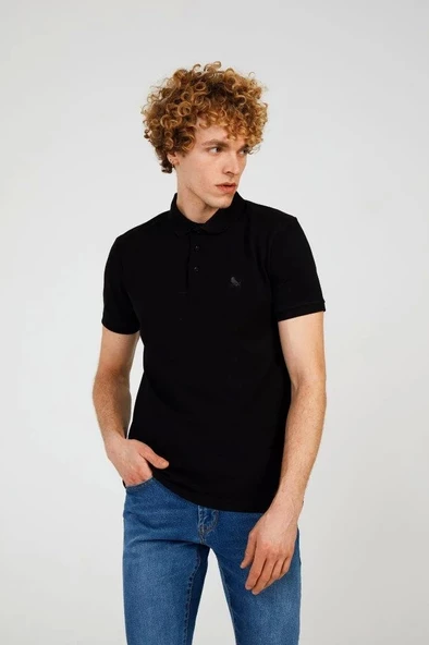 Black FATHER BASIC POLO - 2