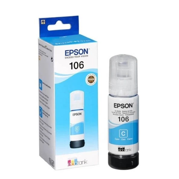 Epson 106-C13T00R240 Mavi Orijinal Mürekkep Kartuş ürün görseli