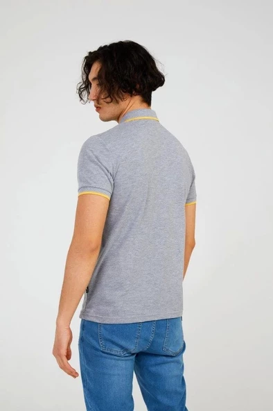 Graymelange YOUNG FATHER POLO - Resim 3