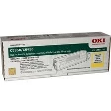 OKI 43865741 Sarı Yellow Orjinal Toner C5850 / C5950 ürün görseli