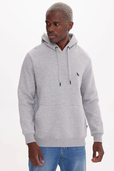 Graymelange MOON HOODIE