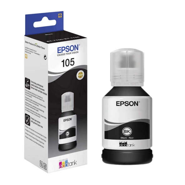 Epson 105-C13T00Q140 Siyah Orijinal Mürekkep Kartuş ürün görseli