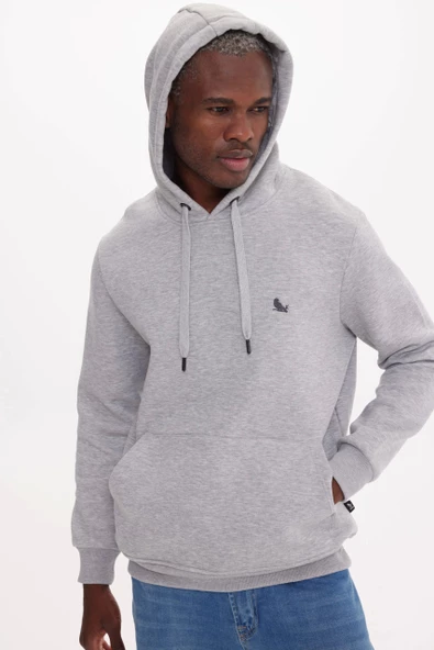 Graymelange MOON HOODIE - 3