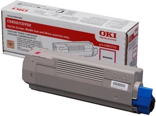 OKI 43865742 Kırmızı Magenta Orjinal Toner C5850 / C5950 ürün görseli