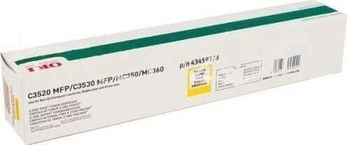 OKI 43459373 Sarı Yellow Orjinal Toner C3500 / C3520 ürün görseli