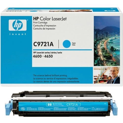 HP C9721A (641A) Mavi Cyan Orjinal Toner LaserJet 4600 ürün görseli
