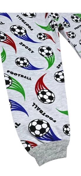 Football Erkek Çocuk Pijama Takım - Resim 6