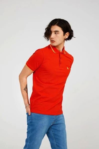 Vermilion YOUNG FATHER POLO - Resim 2