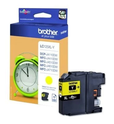 Brother LC125XL Sarı Yüksek Kapasite  High Capacity Yellow Kartuş ürün görseli