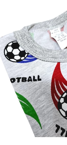 Football Erkek Çocuk Pijama Takım - Resim 7