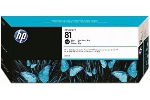 HP C4930A (81) Siyah Black Orjinal Kartuş DesignJet 5000 / 5500 Eski Tarihli