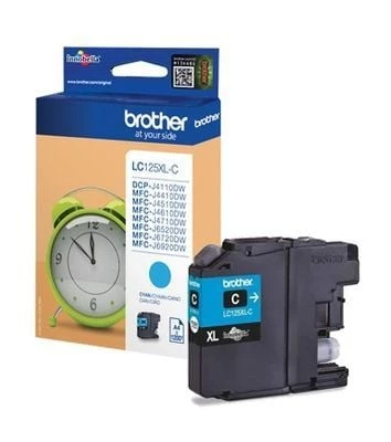 Brother LC125XL Mavi Yüksek Kapasite  High Capacity Cyan Kartuş ürün görseli