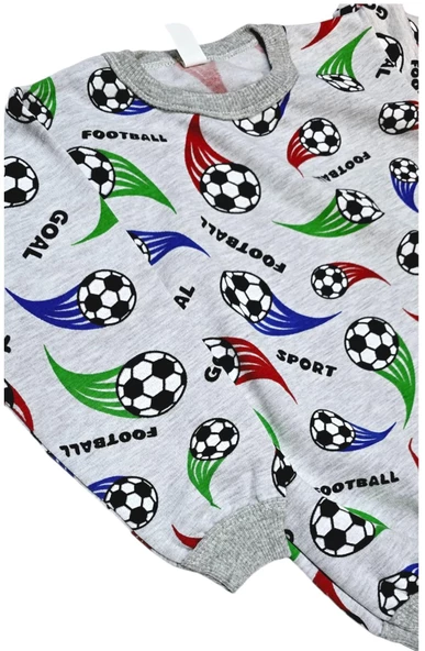 Football Erkek Çocuk Pijama Takım - Resim 5