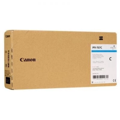Canon PFI-707C (9822B001) Mavi Cyan Orjinal Kartuş iPF830 / iPF840 ürün görseli