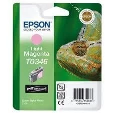 Epson C13T034640 (T0346) Açık Kırmızı Light Magenta Orjinal Kartuş Stylus Photo 2100 ürün görseli