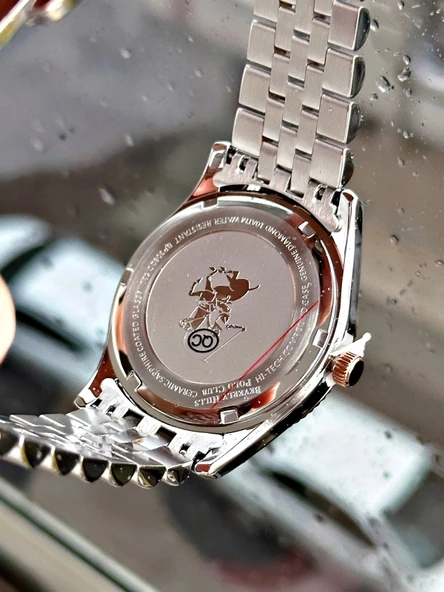 Beverly Hills Polo Club  BP3082C.410 Pırlantalı Sertifikalı Kadın Kol Saati - 8