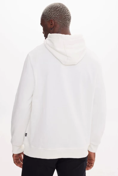 Ecru MOON HOODIE - Resim 3