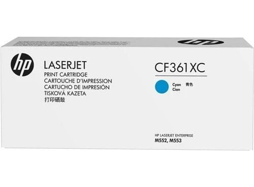 HP CF361XC (508X) Mavi Cyan Orjinal Toner M552 / M553 ürün görseli