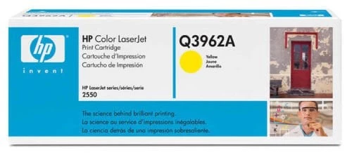 HP Q3962A (122A) Sarı Yellow Orjinal Toner LaserJet 2550 ürün görseli